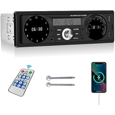 Rimoody Bluetooth Car Radio with Remote Control Cover