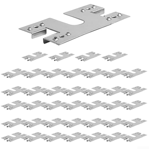 50100PCS Arandelas de conexión a tierra para paneles solares, mejora la seguridad con diseño (50 piezas)