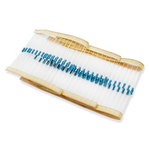 Image of Innfeeltech 100 Pcs 1/4W 1% Tolerance 200 Ohm Metal Film Resistor Resistance for DIY Project and Experiments