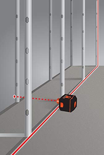 Johnson Level & Tool 40-6502 Manual-Leveling Rotary Laser, Red, 1 Laser, Large