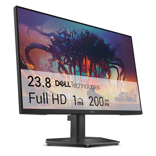 Dell 24 Monitor Gaming - SE2425HG, Full HD (1920x1080), 200Hz,