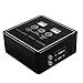 Pilipane Smart Reptile Misting System Automatic Terrarium Humidifier with Timer 360° Adjustable Nozzles for Chameleons Snakes Frogs Lizards Black ABS 5V 10m 4 Nozzles (S)