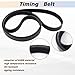 Belt Tensioner With Serpentine Belt Compatible With 2007-2009 Toyota Camry 2009-2010 Pontiac Vibe L4 2.4L Gas only Replace#166200H020