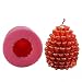3D Pine Cone Candle Mold - MoldFun Christmas Pinecone Mold for Fondant, Gum Paste, Chocolate, Handmade Soap, Lotion Bar, Wax, Crayon, Clay
