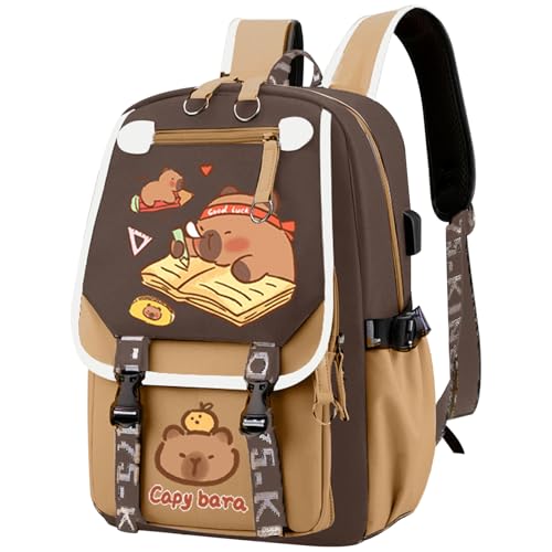Sac à dos d'école étanche avec bretelles en S confortables