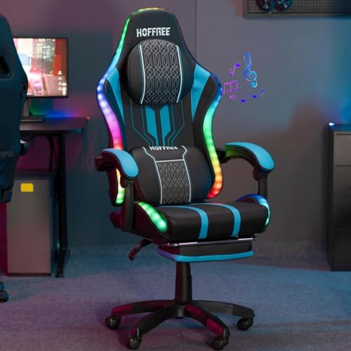 HOFFREE-LED-Gaming-Chair-with-Speakers-Massage-Big-and-Tall-Computer-Gaming-Chairs-Ergonomic-Reclining-Heavy-Duty-Game-Chair-with-Footrest-Blue-and-Black HOFFREE LED Gaming Chair with Speakers Massage Big and Tall Computer Gaming Chairs Ergonomic Reclining Heavy Duty Game Chair with Footrest Blue and Black