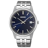 Seiko Herren-Uhr Quarz Edelstahl mit Edelstahlband SUR399P1
