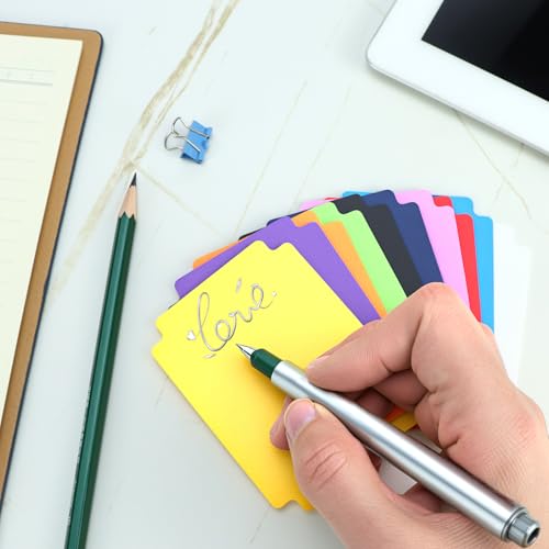 QWORK® 100 Stück Kartentrenner, 93.3x69mm Trennkarten Plastik, für Spiele, Sportkarten