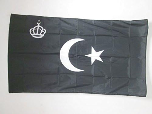 AZ FLAG, Royal Standard of Libya 1946-1969 Flag, 3x5 Ft, Libyan Kingdom Banner with Sleeve, 100% Polyester, Fade Resistant