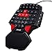 immagine 3KKmoon Delux Tastiera di Gioco con Una Sola Mano con Cavo USB PortatileT9 47-Key