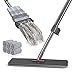 Myiosus Mocio Lavapavimenti con Funzione di Strizzatura, Include 6 Mop Cuscinetti Riutilizzabili, Mop Pavimenti con 130cm Maniglia, per Legno Duro, Laminato, Piastrelle, Pulizia del Pavimento