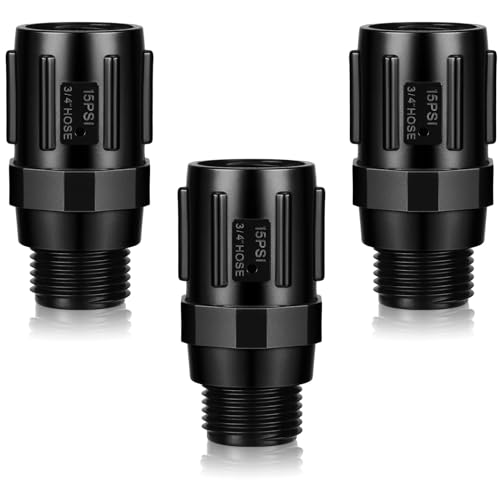Tondiamo 3 Pcs Drip Irrigation Pressure Regulator, 3/4