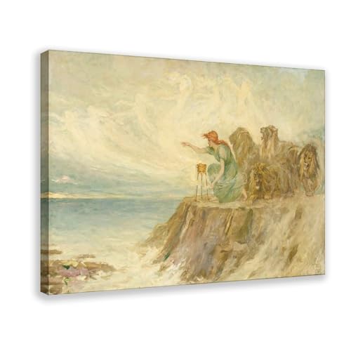 Impression sur toile Frederick Stuart Church pour décorer le salon