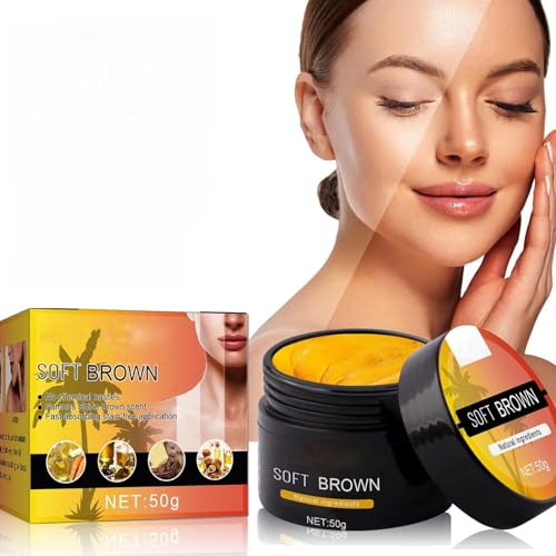 Accélérateur de Bronzage, Autobronzant, Crème Intensif et Accélérateur du Bronzage, Huile de Bronzage Intense, Crème Bronzante pour le Visage et le Corps, sous le Soleil ou dans le Solarium