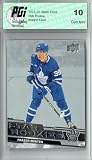 Fraser Minten 2023-24 Upper Deck #23 Star Rookies Set Rookie Card PGI 10 - Hockey Slabbed Rookie Cards