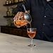 A Bar Above Classic Style Cocktail Mixing Glass – Thick, Sturdy Glass Beaker to Mix & Stir Cocktails – Drink Mixer Glass for Bar Mixing Set – Basic Professional or Home Bar Accessories (18 oz)