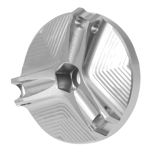 Tapa de llenado de aceite de motor para Yamaha YFZ450 de color plata para tus rutas en quad