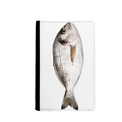 Étui pour passeport de voyage poissons océaniques rouge design classique