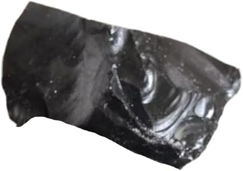 Miniatura 4 de Piedras preciosas de obsidiana natural curativas, piedras preciosas crudas de una pieza para decoración de la oficina en el hogar, pulir, curación