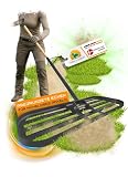 WISEandGREEN Rasenrakel 80 x 30 cm mit runden Ecken