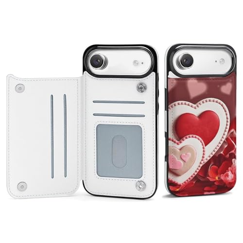 Étui portefeuille iPhone 17 coque de téléphone portable fine pour le quotidien