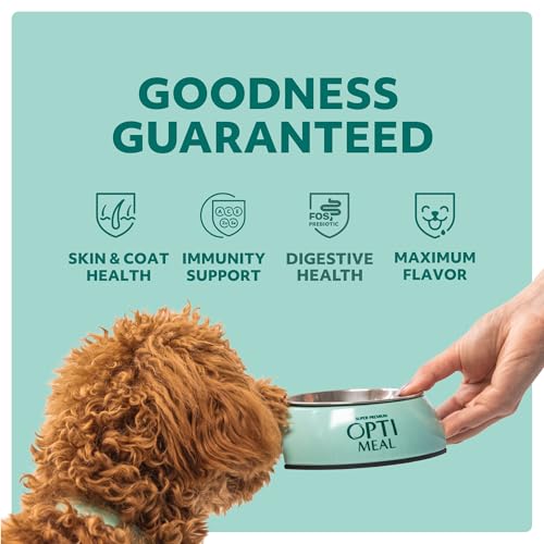 OPtimeal Small Breed Dog Food - Proudly Ukrainian - Nutrient Balance Dry Small Dog Food High-Protein to Support Healthy Digestion and Joint Health (3.3lbs, Lamb & Rice) - Thumbnail 2