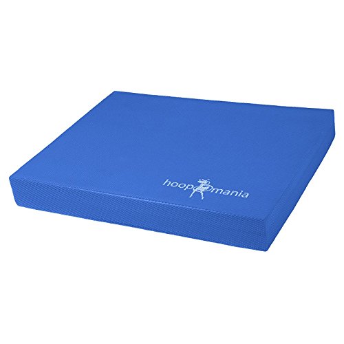 hoopomania Balance Pad, Tapiz para el Entrenamiento del Equilibrio y la coordinación en Azul