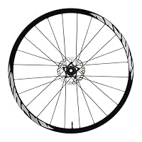 Kit Autocollants Pour Jantes De Vélo 27,5 Pouces - Motif Go Fast Rouge, Vinyle Résistant Aux UV (2 Roues Complet)