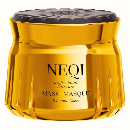 NEQI Masque Capillaire Diamond Glass – Soin Intensif Anti Frizz Cheveux Secs, Abîmés, Colorés & Décolorés – Brillance & Souplesse Hair Treatment...