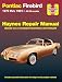 Pontiac Firebird V8 (70-81) Haynes Repair Manual (Does not include information specific to turbocharged models. Includes thorough vehicle coverage ... exclusion noted) (Haynes Repair Manuals)