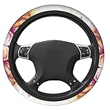 Decoración y protección: la funda del volante protege tu volante original del desgaste en el uso diario y también puedes elegir tu diseño favorito para decorar tu coche.
