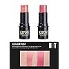 Sumeitang 4 Pcs Cruelty-Free Waterproof Highlighter Makeup Sticks Shimmer Illuminator and Blush Stick Face Contour Cosmetics Set Easy To Use Blends Effortlessly
