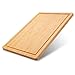 Produktbild LINFELDT® Bambus Schneidebrett Holz 44x30 - TOP HOLZBRETT KÜCHE | Chopping Board - Cutting Board Küchenbrett Holzschneidebrett Brett Schneidebrett Bambus Servierbrett Schneidebretter Holz
