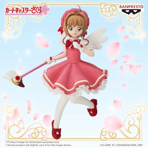 Banpresto Action Figure Sakura Kinomoto Cardcaptor Sakura Clow Card 20 cm, BP28647P Multicolor, Collectible Figure - Image 2
