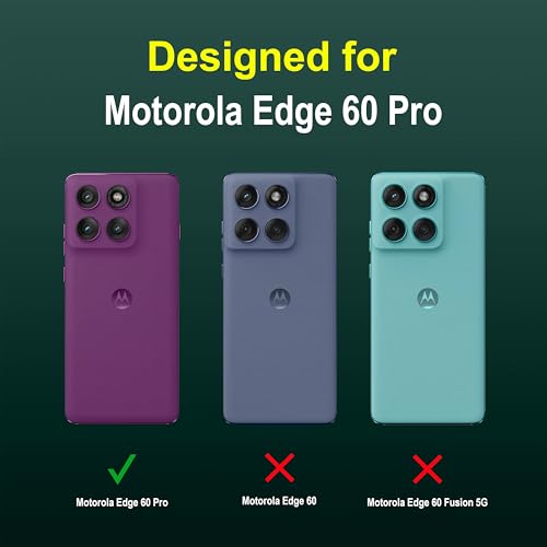 Image of Zapcase Back Case Cover for Motorola Edge 60 Pro | Compatible for Motorola Edge 60 Pro Back Cover | Liquid Silicon Magic Case with Camera Protection | Dark Green