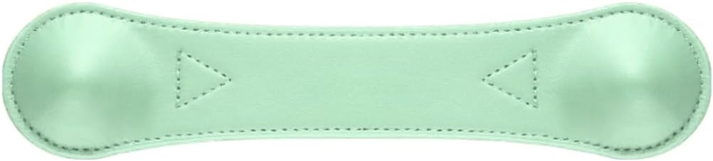 Weighted Bookmark 9 1/2” Genuine Leather Weight Holder for Hands-Free Reading and Bookmarking Lightweight Pages Like Paperback Cookbook and Textbook (Mint)