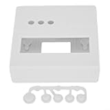 LCD1602 Display Tester Enclosure, 86mm DIY Project Box Case for 1602 LCD Screen and Nixie Tube Display Mount, Plastic Meter Validator Kit Housing with 5 Pin Buttons