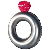 Franklin Sports Pool Floats - Ruby Ring Float - Adult Float - Inflatable Pool Tube - 43 Inch