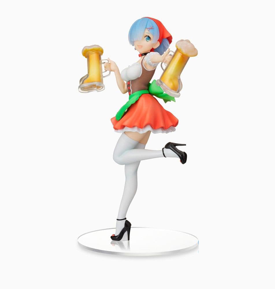 Sega Re:zero Starting Life In Another World 21Cm Pvc Statue Spm Rem Oktoberfest Worm (Re-Run)