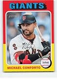2024 Topps Heritage #376 Michael Conforto NM-MT Giants Baseball Trading Card