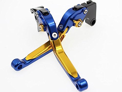 Miniatura 10 de FXCNC Palancas de embrague de freno plegables extensibles ajustables compatibles con Raptor YFM660 01-04, TTR125LLELW 00-16, Banshee 350 02-06,