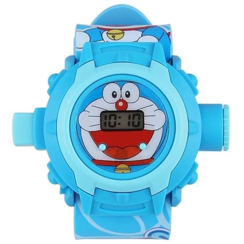 Image of Acnos Brand- Digital 24 Images Projector 7 Character Watch for Kids Boys Rubber Material Watch Diwali Gift Birthday Return Gift Best Digital Toy Watch for Boy's Girl's
