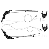 NOVAPARTS Left + Right Power Sliding Door Cables Kit w/o Motor for 2004-2006 Toyota Sienna 3.3L 2007-2010 Toyota Sienna 3.5L, Rear Driver&Passenger Side #85620-08052 85620-08042 924-578 924-550