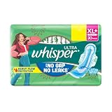 Whisper Ultra Clean Sanitary Pads - 30 Pieces (XL Plus)