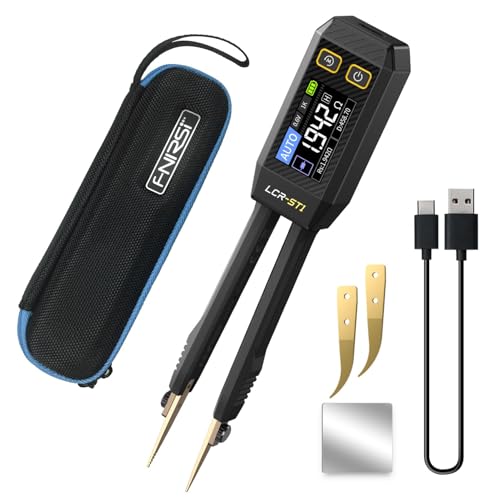 Image of LCR-ST1 Mini Smart Bridge Tweezer LCR SMD Tester Resistance Capacitance Inductance Continuity Diode Test Measurement Tools