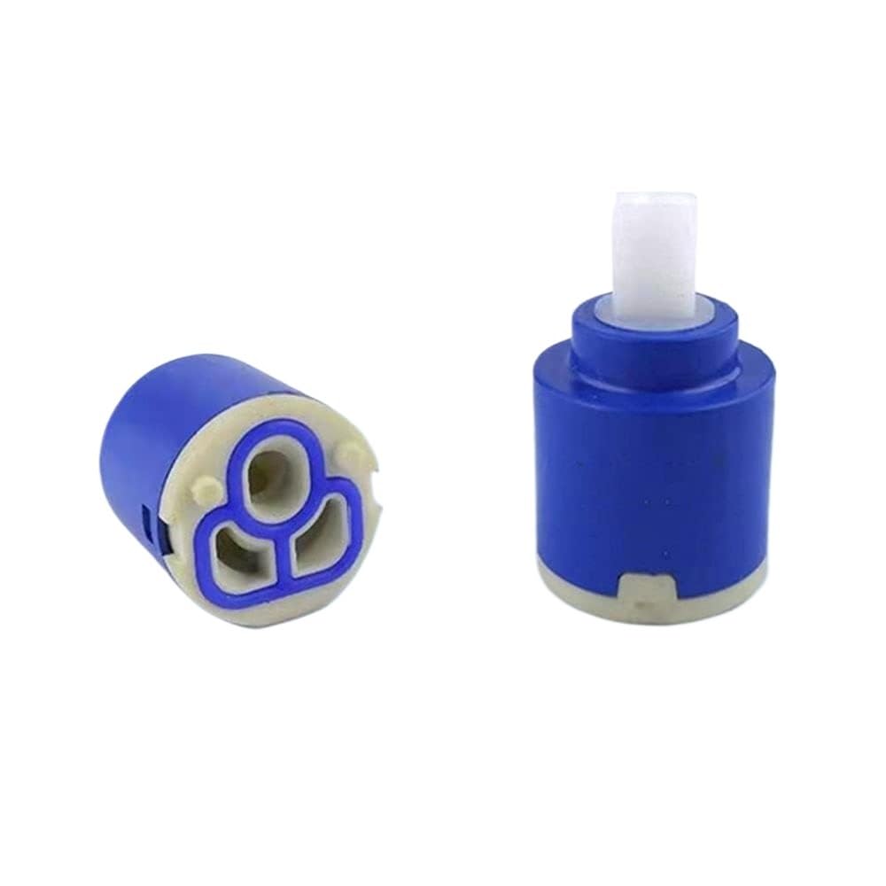 Cartucho de grifo mezclador, arandela de grifo, Cartucho de grifo, válvula de cartucho de disco cerámico de 25 mm for grifos monomando monobloque for baño o cocina