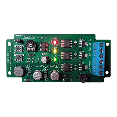Traffic Light Controller Sequencer 85Vac-265Vac, Create Your Own Sequence, Millions Of Possible Combinations, Simple To Setup, Includes 37 Presets Traffic And Chaser Patterns - Made In The Usa #TOP1