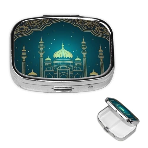 Pill Box al-Fitr �`���I�ȃ��X�N�s���P�[�X �E�B�[�N���[�s���I�[�K�i�C�U�[ 3�̃R���p�[�g�����g�t�� �����`�s���{�b�N�X ���^�s���R���e�i �|�[�^�u���r�^�~���z���_�[�{�b�N�X �T�v�������g�p ��I�[�K�i�C�U�[