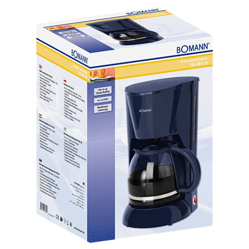 Bomann KA 183 CB Filterkaffeemaschine für 12-14 Tassen, Nachtropfsicherung, Warmhalteplatte, Abschaltautomatik… – Bild 6