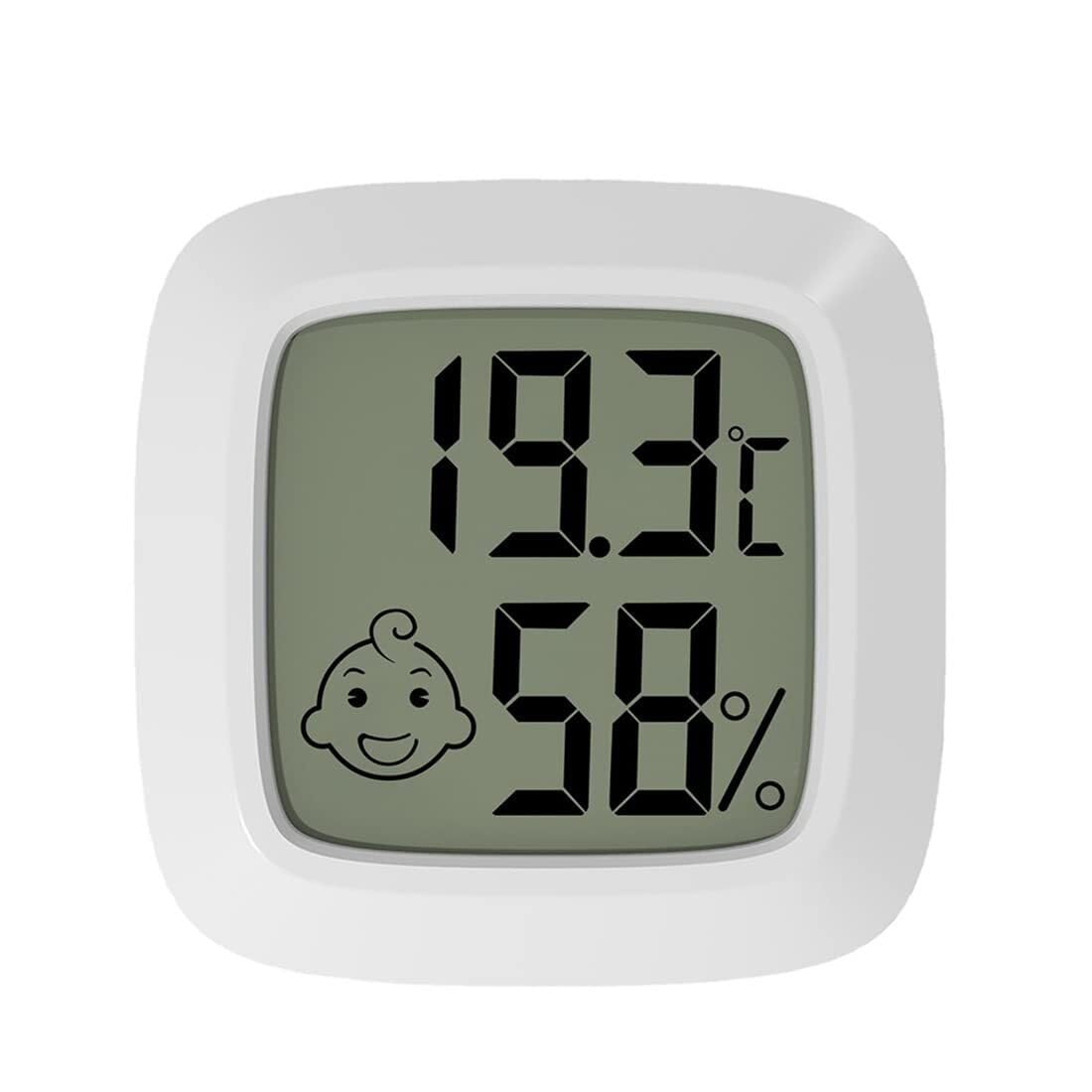 Cyfrowy higrometr LCD, termometr, elektroniczny miernik temperatury i wilgotności do użytku wewnętrznego